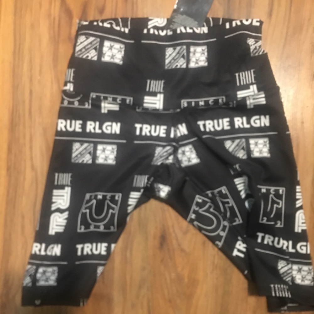 True religion biker shorts